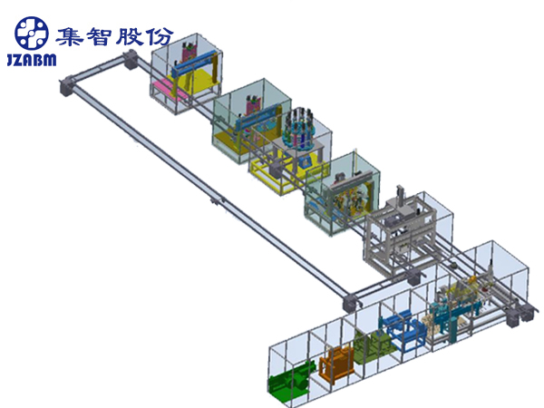 扁線電機定子生產線